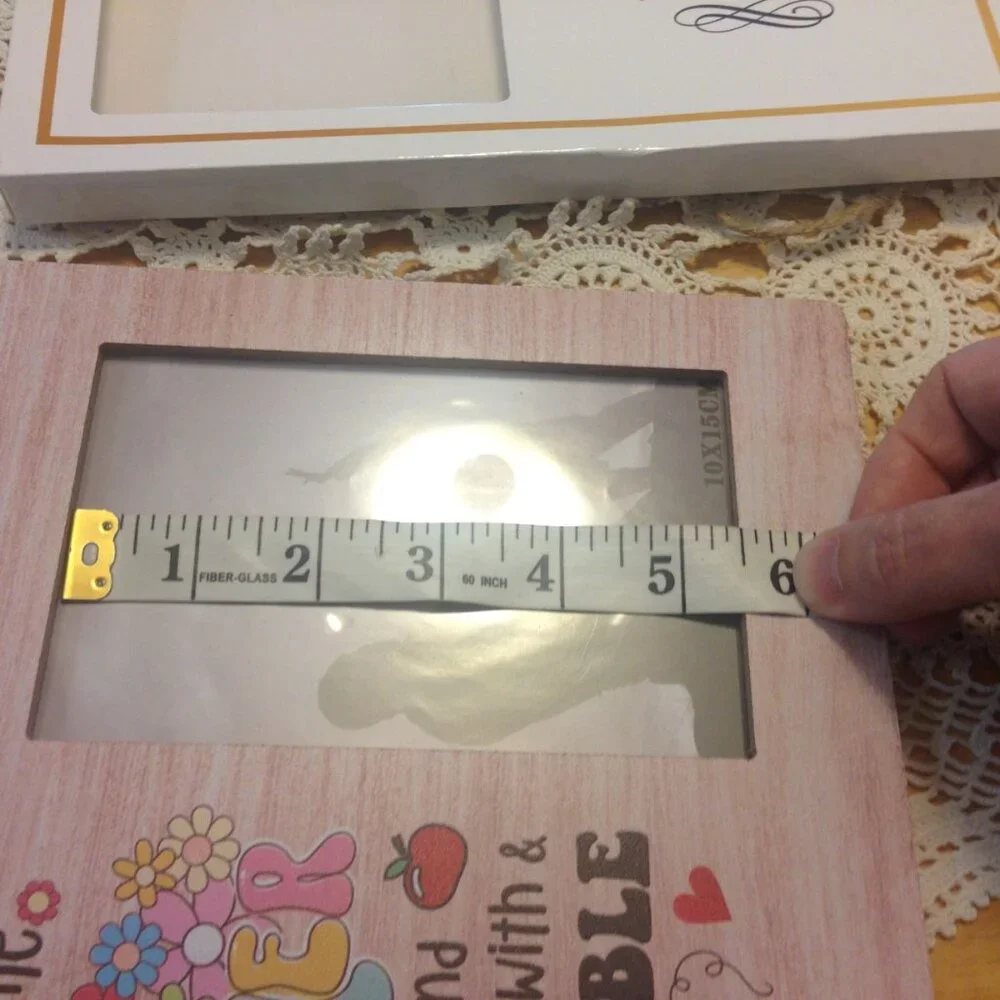 Teacher gift idea, Picture frame with bohemian vibe for that special mentor